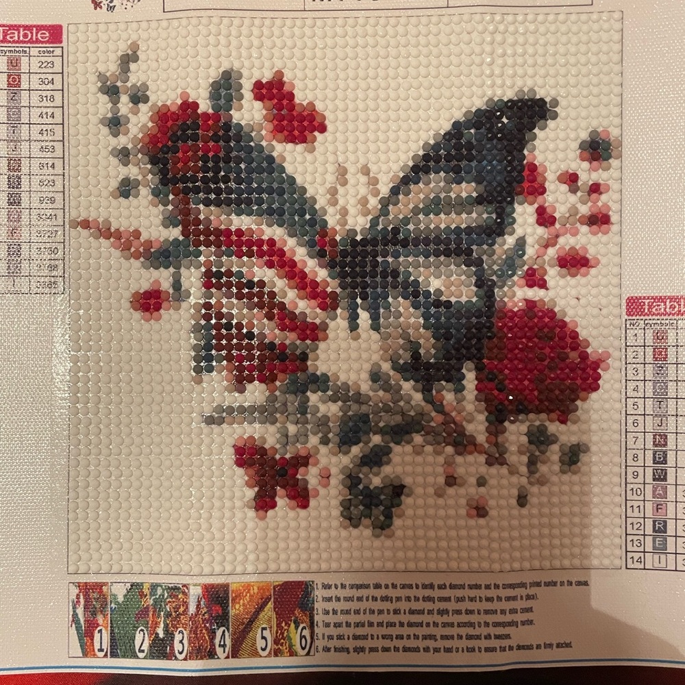 Butterfly Diamond Painting Kit